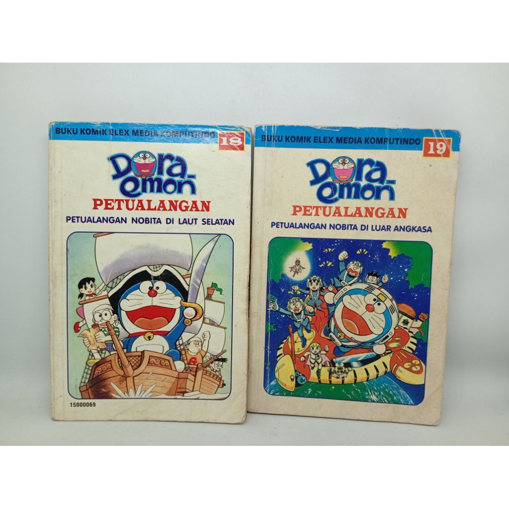 Komik Original Doraemon Petualangan Vol. 18,19 (Elex Media) (Fujiko F Fujio) (COD)