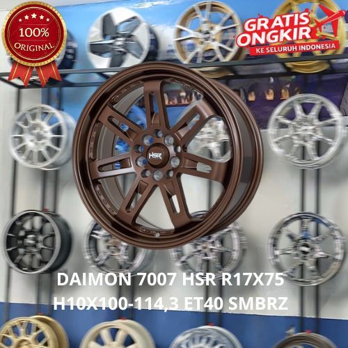 PELEK MOBIL TE37 HSR DAIMON R17 VELG MOBIL CHEEROKE CARNIVAL SIENTA