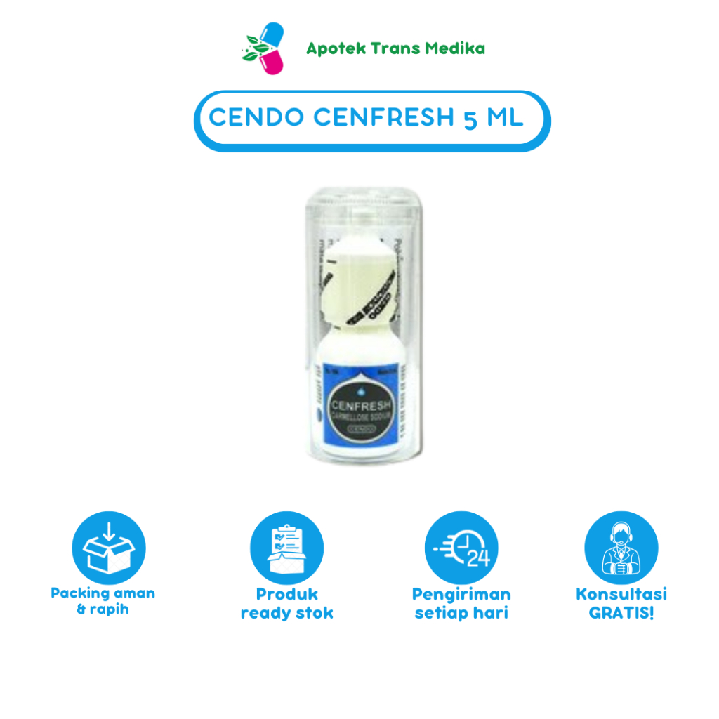 Cendo Cenfresh Eye Drop 5 mL - Obat Tetes  Mata