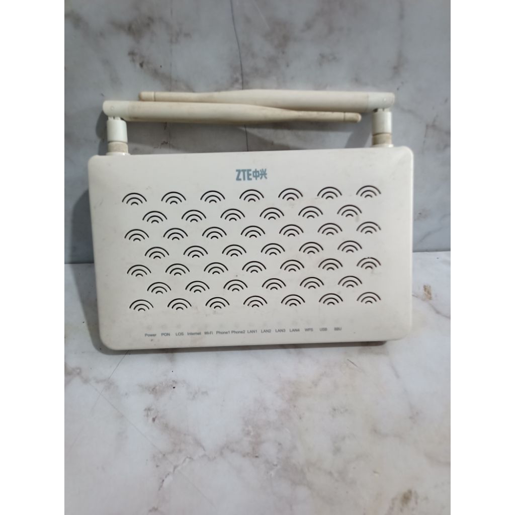 ROUTER WIFI ZTE ZXHN F609 NORMAL TEST