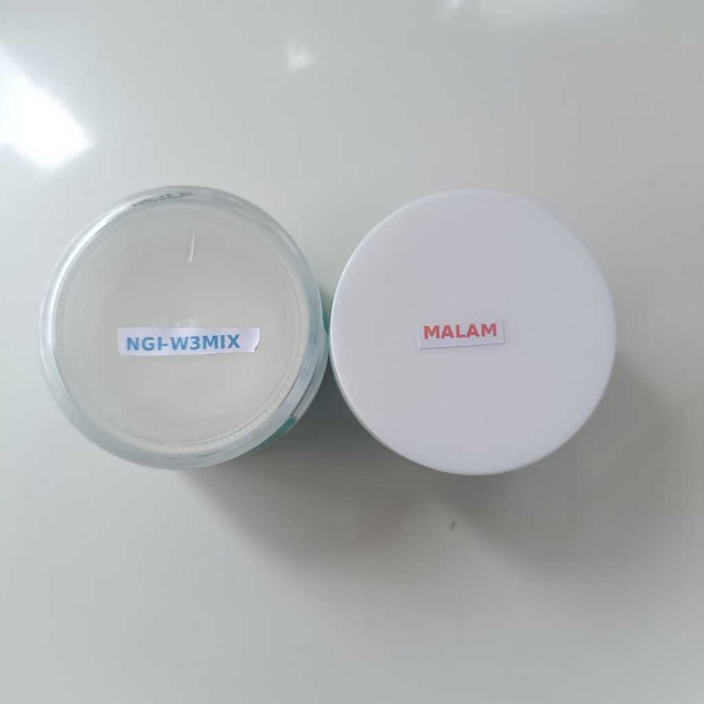 W3 MIX Krim Malam Naavagreen Whitening Night Cream 10 gram by dr Fredi Setyawan Original Skincare Kr
