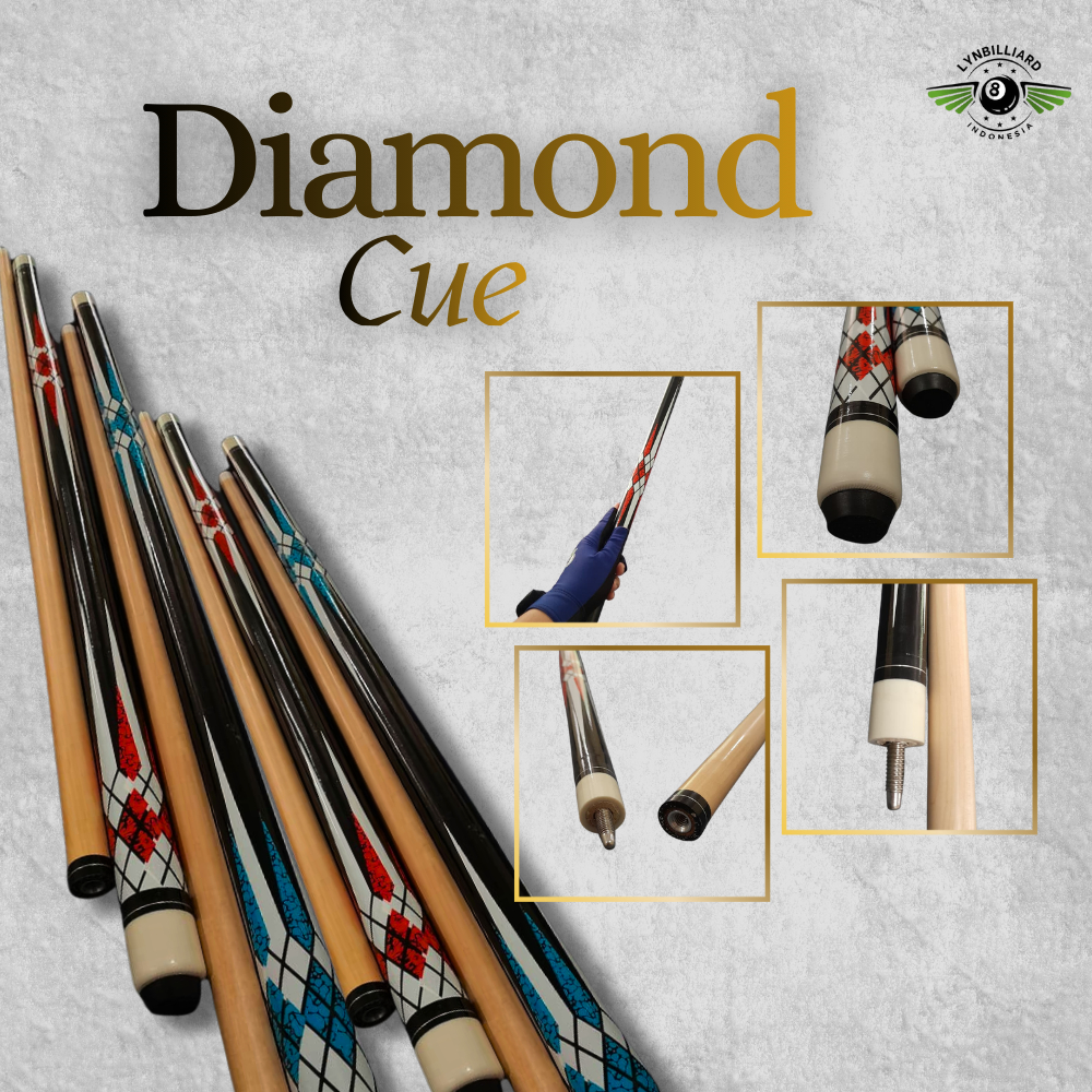 Stick Billiard Diamond Superman Import Untuk Bola Besar