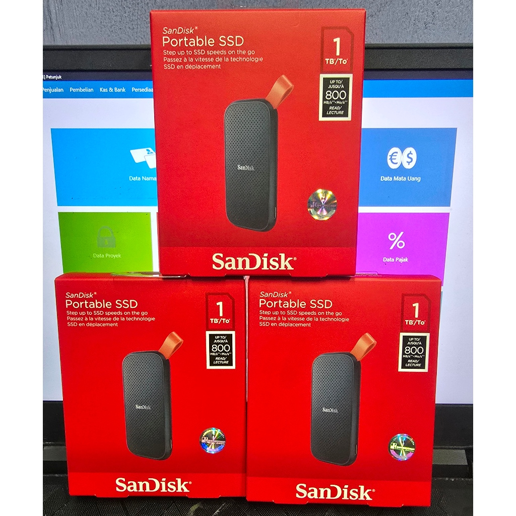 Sandisk SSD Portable external 1TB 2TB