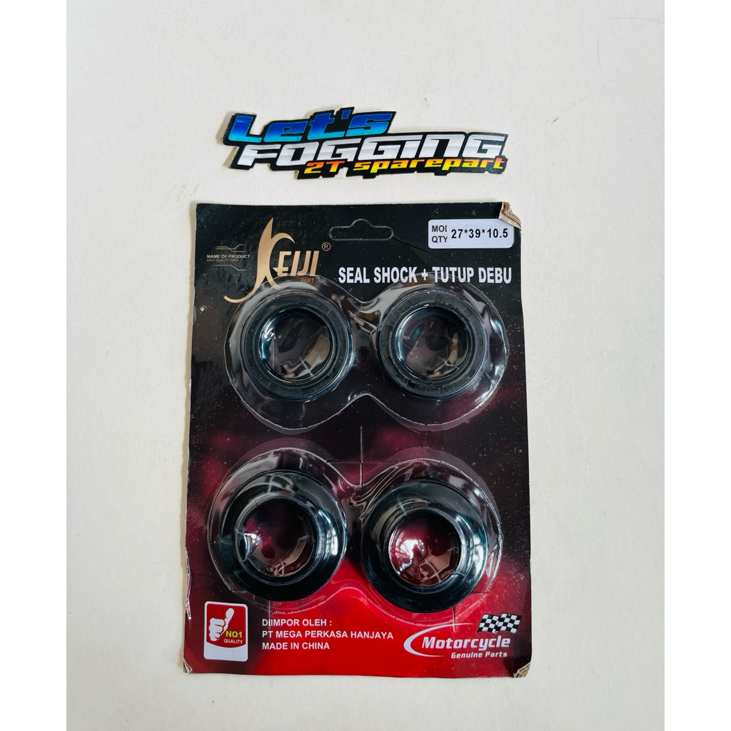 seal debu shock depan set komplit satria 2 tak satria ru satria lumba satria hiu satria 2tak seal de