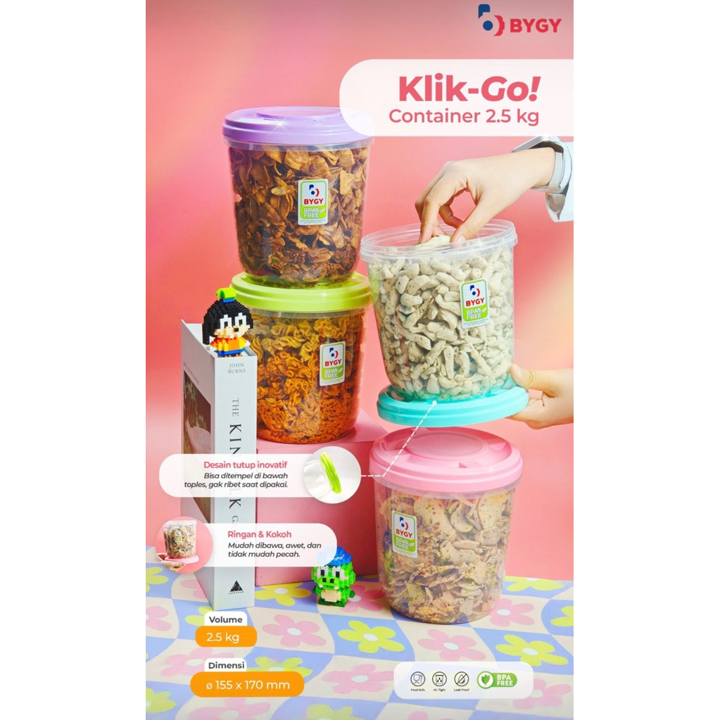 TOPLES 2,5kg BIGGY KLIK GO