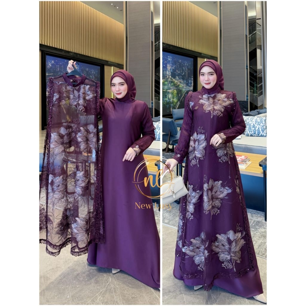 Brand New Lusy//Madinah.ras//Malaya Dress Best Seller Super Premium