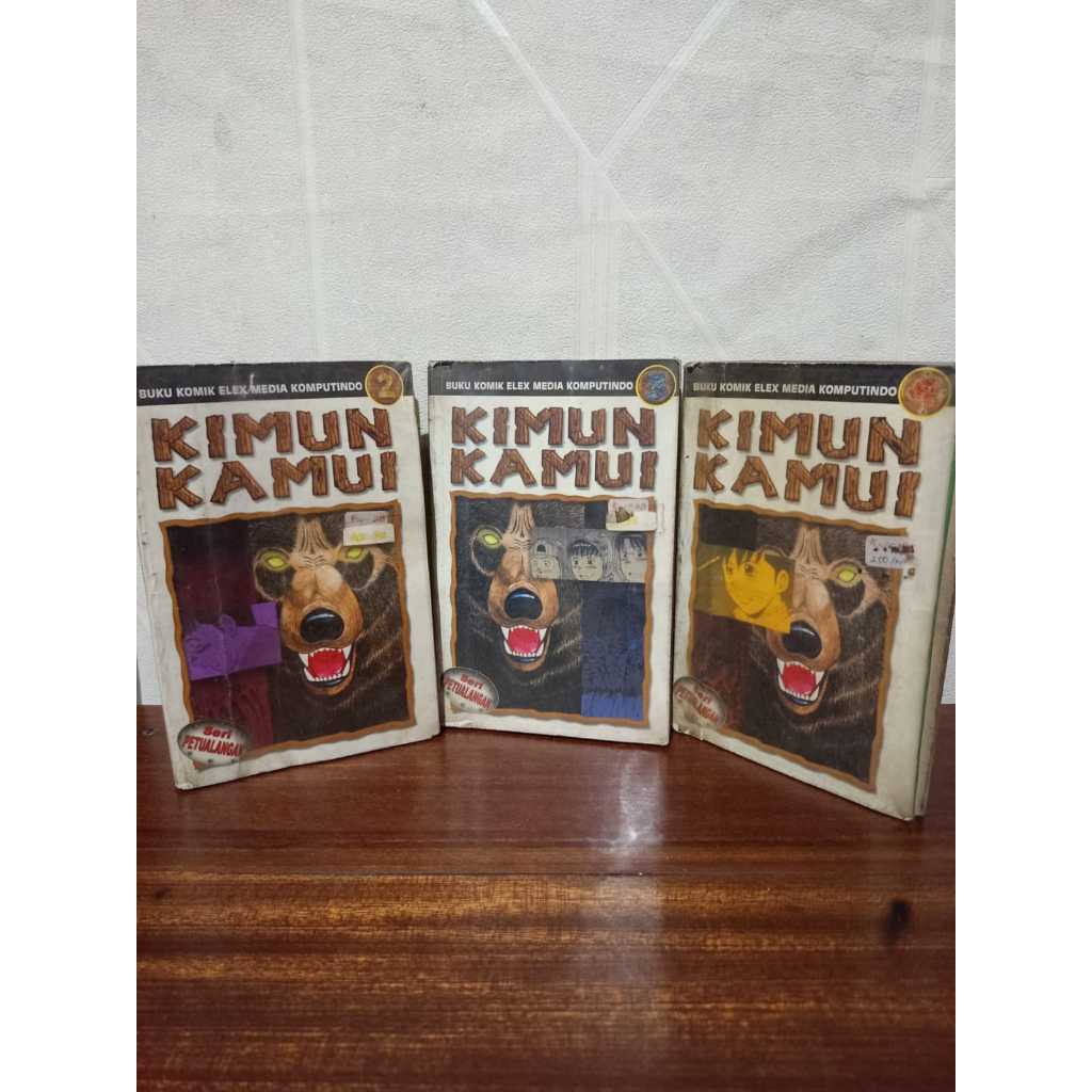 KOMIK KIMUN KAMUI SERI 2-4 CABUTAN/ BEKAS