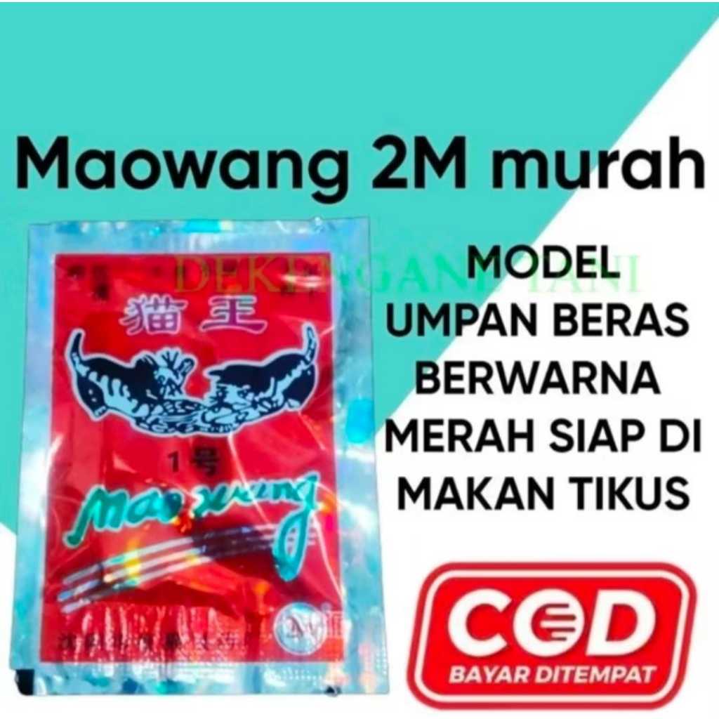 RACUN TIKUS MAOWANG ORIGINAL IMPORT CHINA AMPUH MATI KERING TIDAK BAU