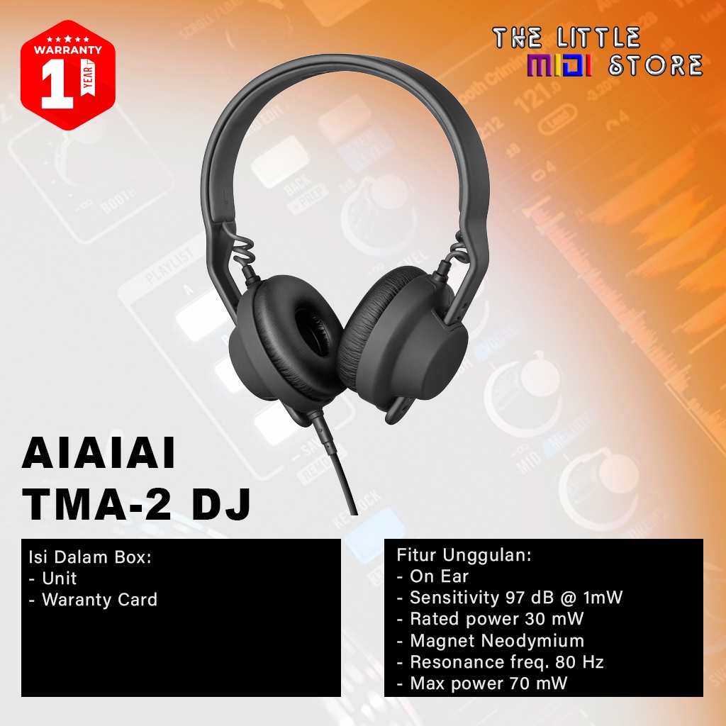 AIAIAI TMA-2 DJ Headphone Original | HDJ X5 | HDJ X7 | Audio Technica | Technics Headphone DJ