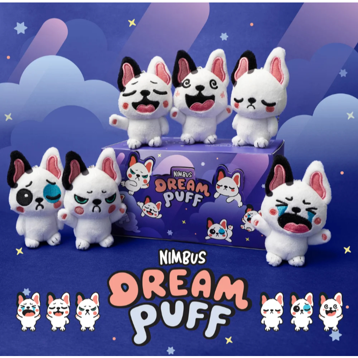 Nimbus dream puff plushie Unbox Industries By Paulus Hyu