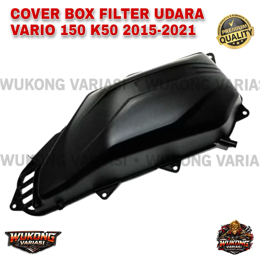 COVER TUTUP BOX FILTER SARINGAN UDARA VARIO 125 150 K59J Cover Box Filter Vario K59