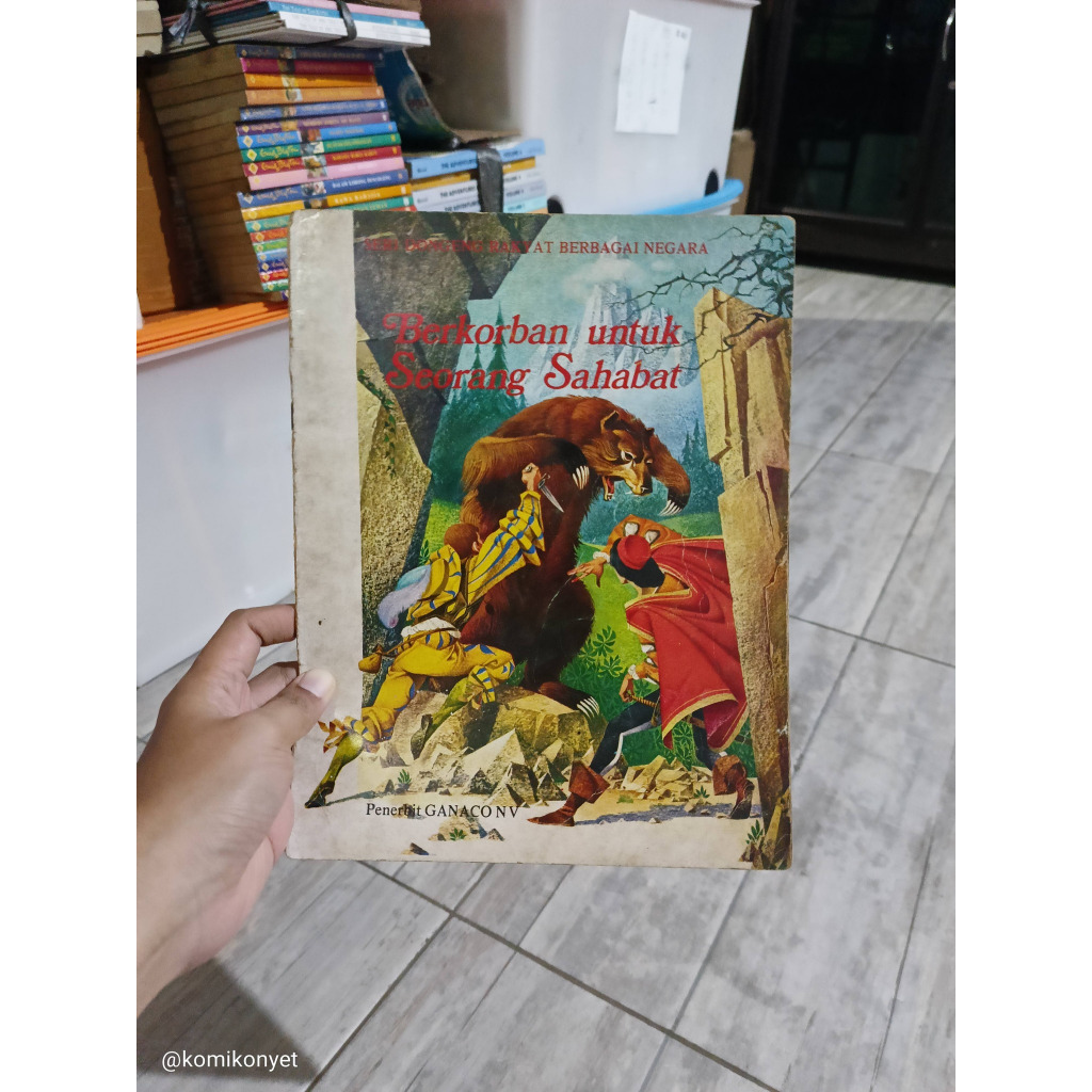 Buku Cerita Anak Klasik Seri Dongeng Rakyat Berbagai Negara Penerbit Ganaco NV Berkorban untuk Seora