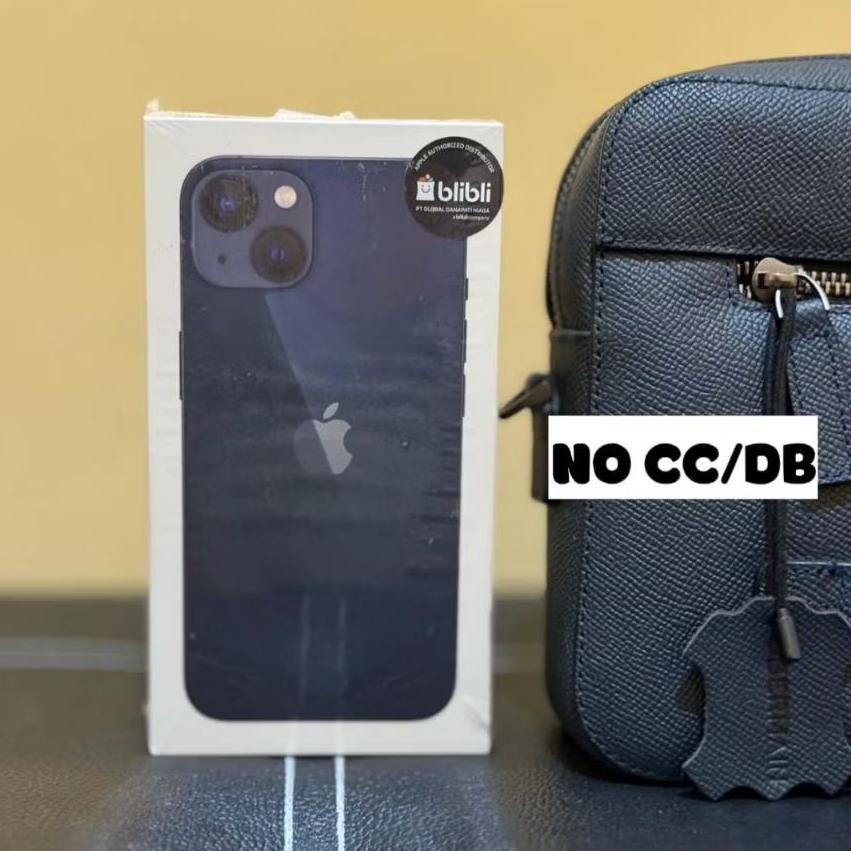 IPHONE 13 NEW SEGEL HITAM