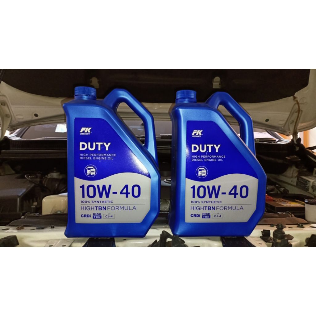 Oli Diesel FK Duty CJ-4 Synthetic, 10W40 4 Liter