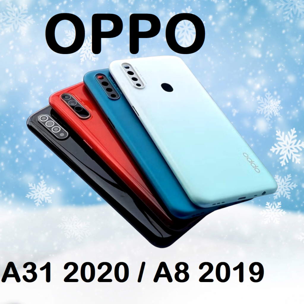 CASING BELAKANG,BACK DOOR,BACK COVER OPPO A31 2020/A8 2018+ANTENA