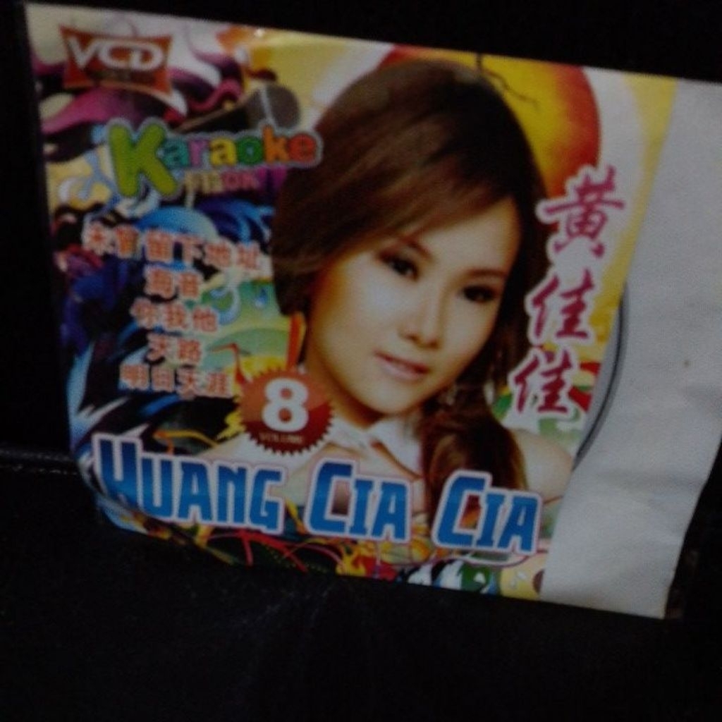 VCD versi Mandarin bisa karaoke Huang Cia cia original