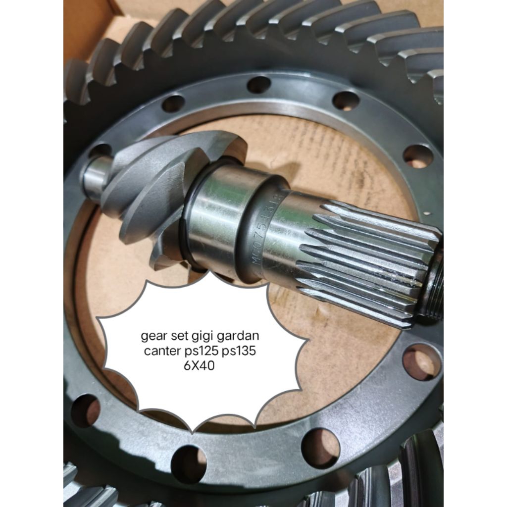 gear set gigi gardan mobil Mitsubishi canter ps125 ps135 6X40 mc075131s utm korea