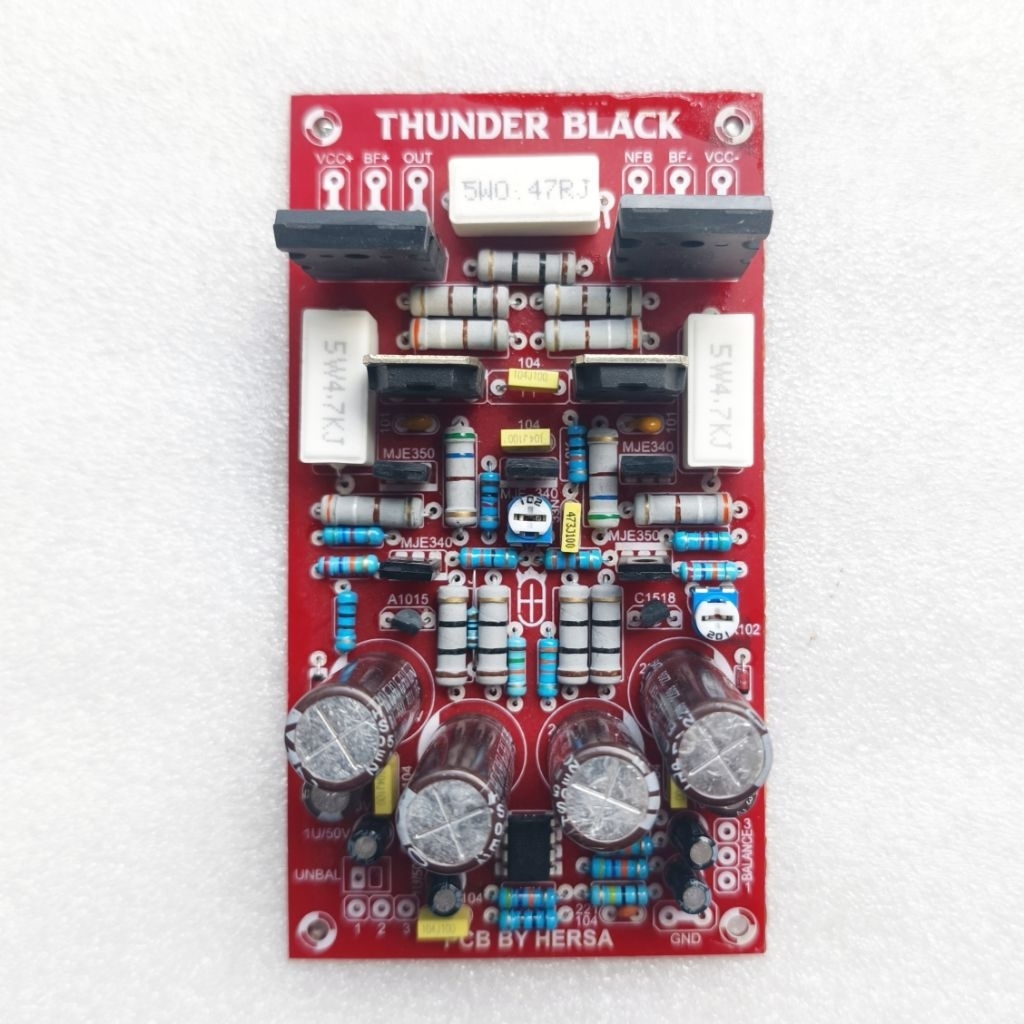 KIT Driver Power Amplifier TBM Plus Input Balance