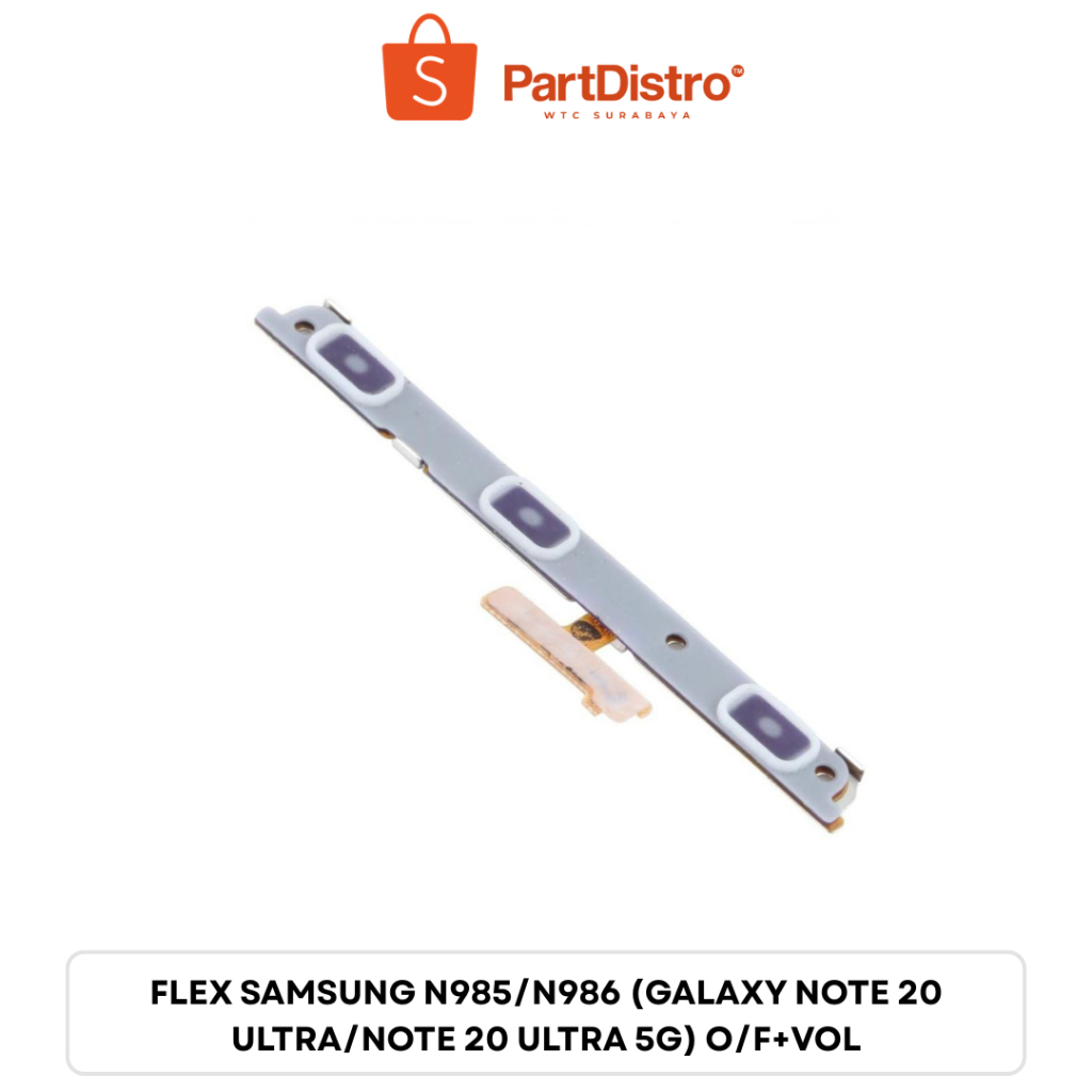 FLEX SAMSUNG N985/N986 (GALAXY NOTE 20 ULTRA/NOTE 20 ULTRA 5G) O/F+VOL NEW
