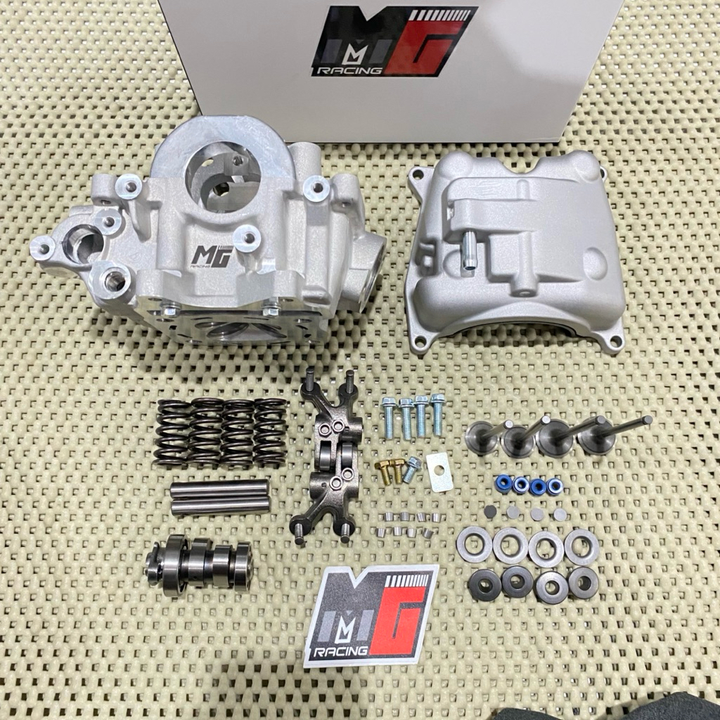 Head vario150 4 klep 17/20 21/24 mg racing original head vario 4 klep original mg