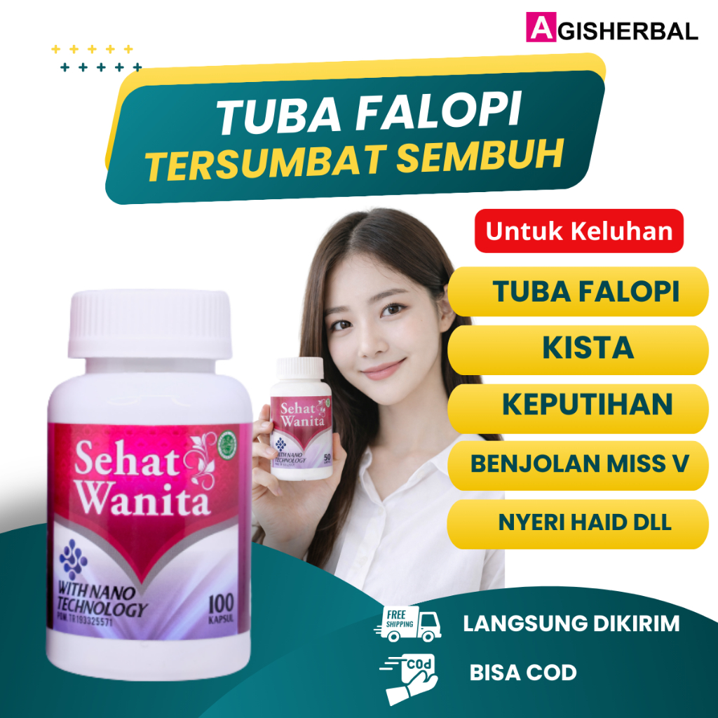 SEHAT WANITA Obat Tuba Falopi Tersumbat - Tuba Falopi Non Paten