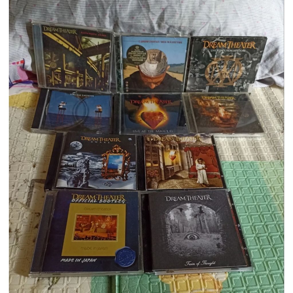 Varian Dream Theater Cd Dvd Import Kaset Lokal
