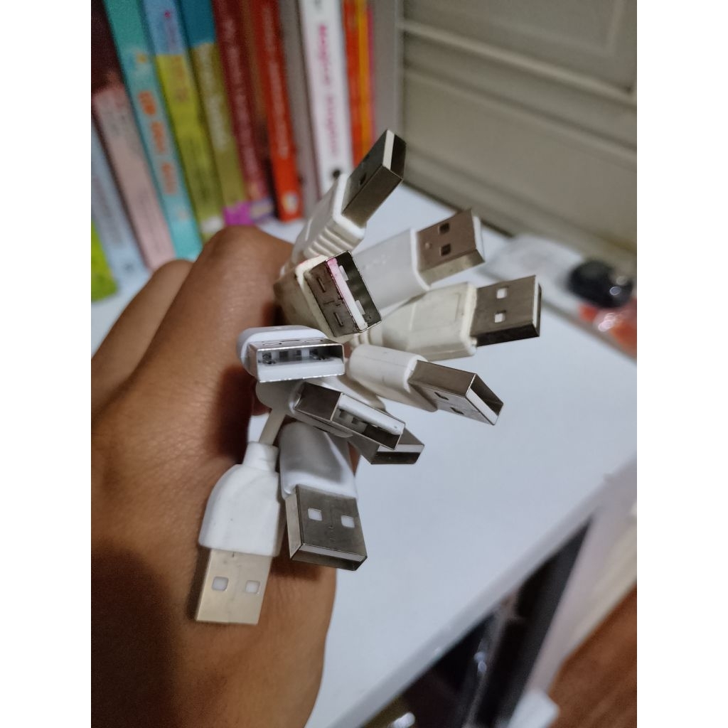 Kabel charger micro USB, rca gameboy, rca audio video, kabel power 2 pin