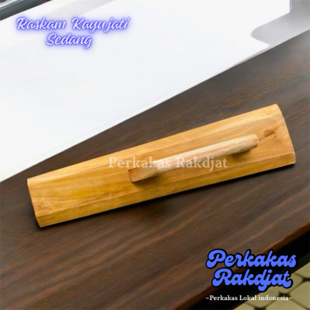 Raskam Kayu Jati Asli-Raskam kayu jati 45 CM