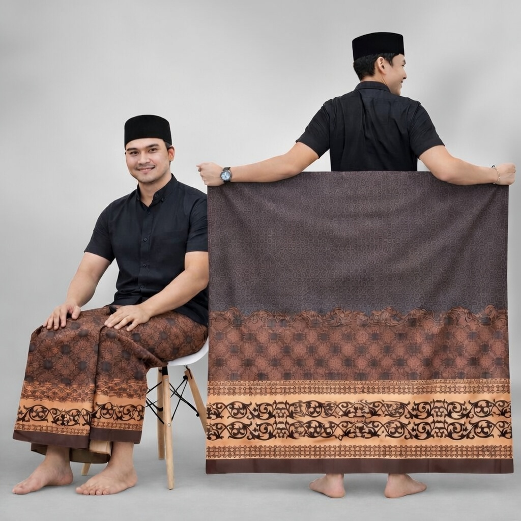 Sarung Sholat Pria Dewasa Motif Islami Sarung Premium untuk Sholat & Ibadah