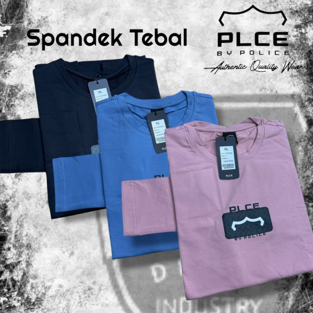 Kaos Oblong Lengan Panjang PLCE Denim Industry