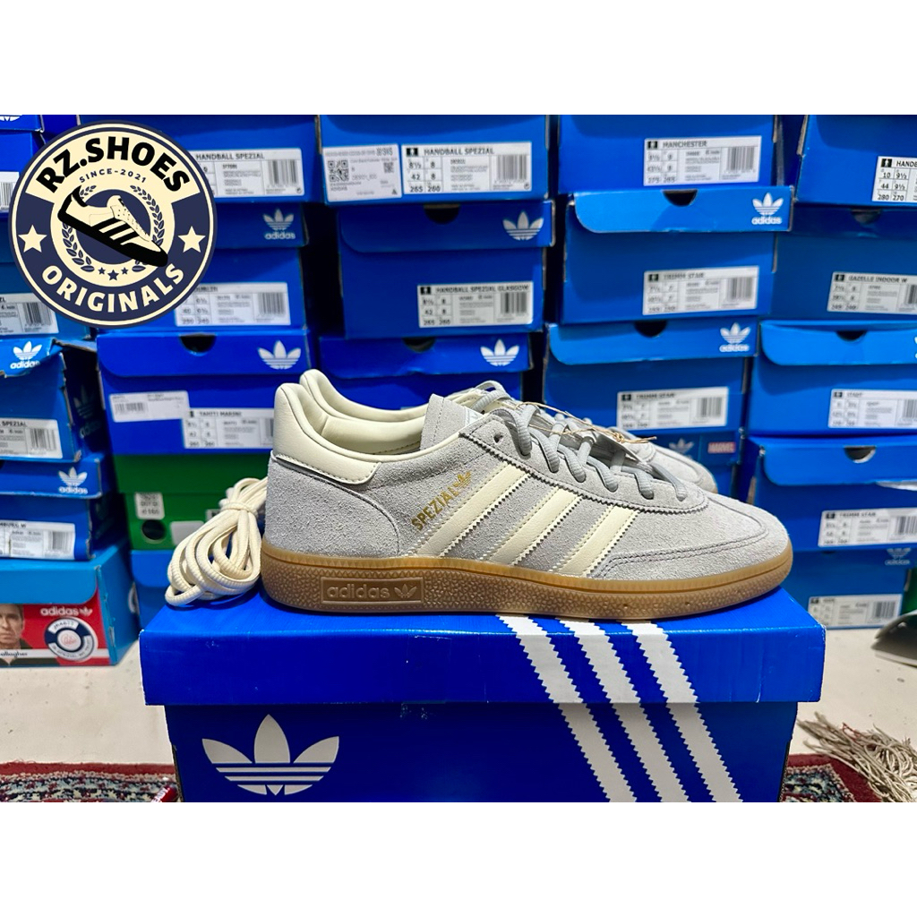 Adidas Handball Spezial Grey Cream Original New