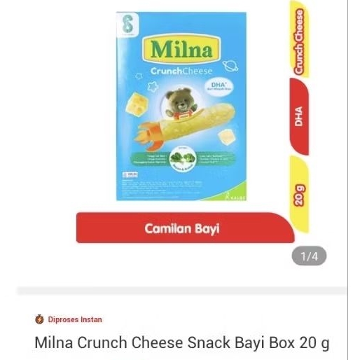Milna cemilan bayi