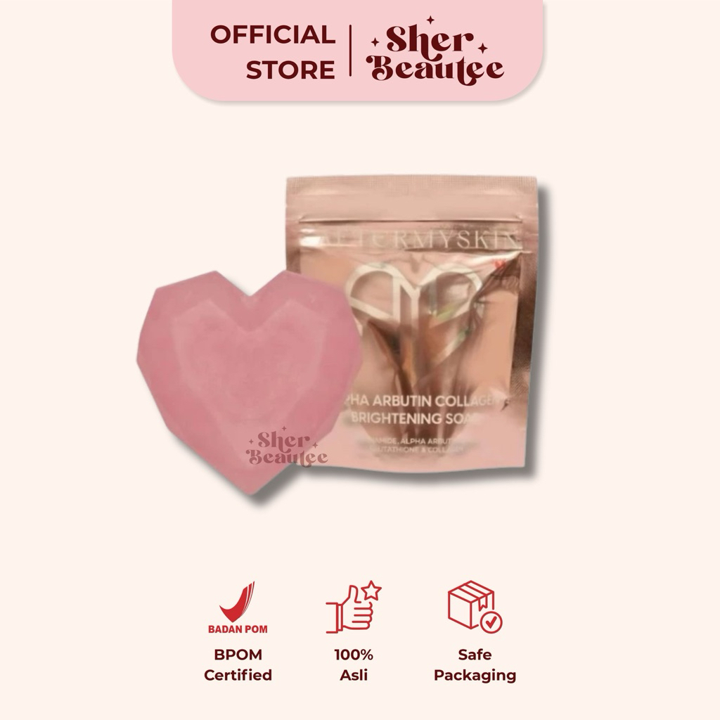 Aftermyskin Alpha Arbutin Brightening Soap