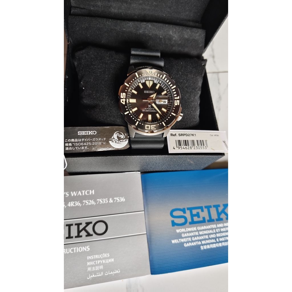 seiko prospex SRPD27K1 automatic