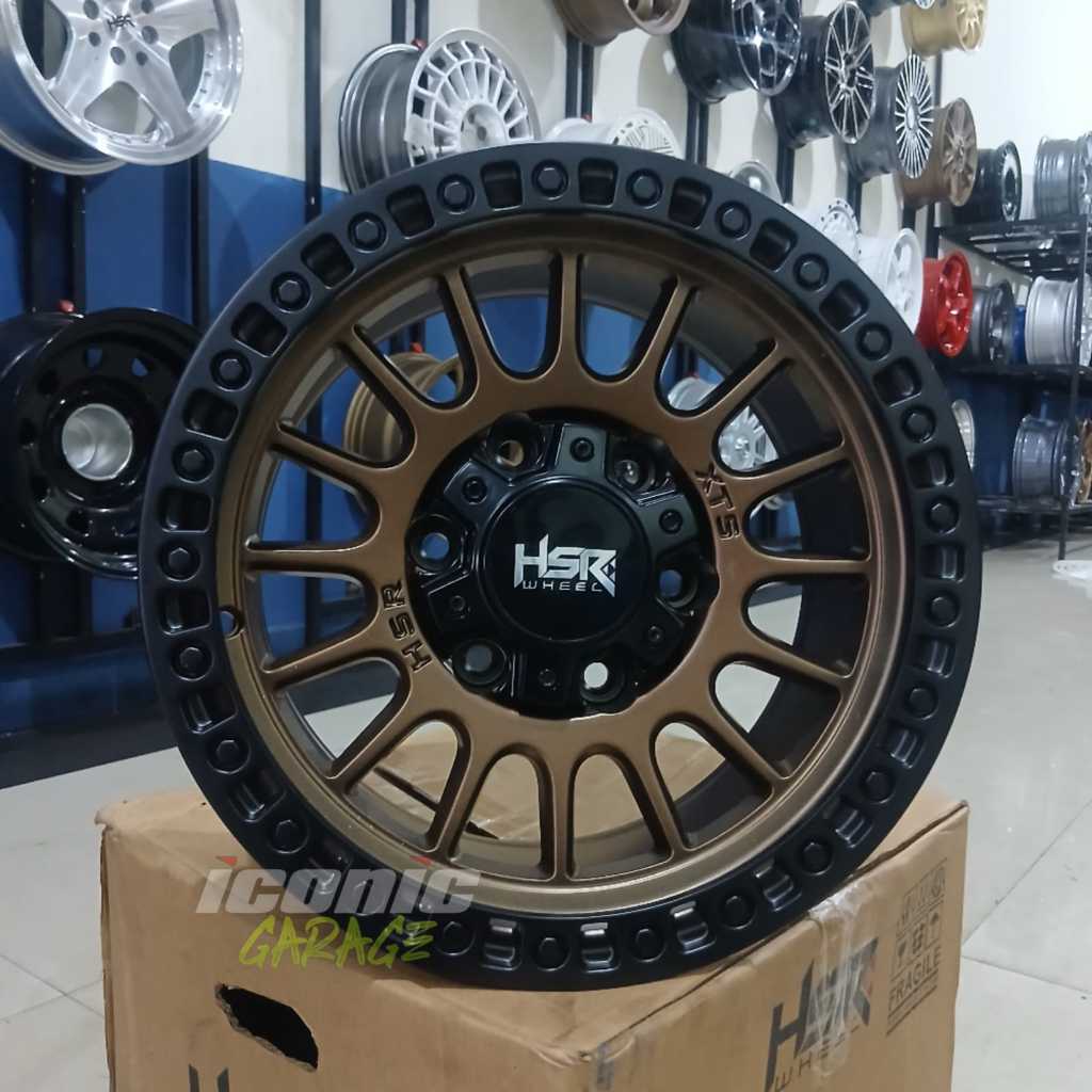 PELANG/VELG HSR XTS05 R15 UNTUK HILUX, TRITON, TERRANO