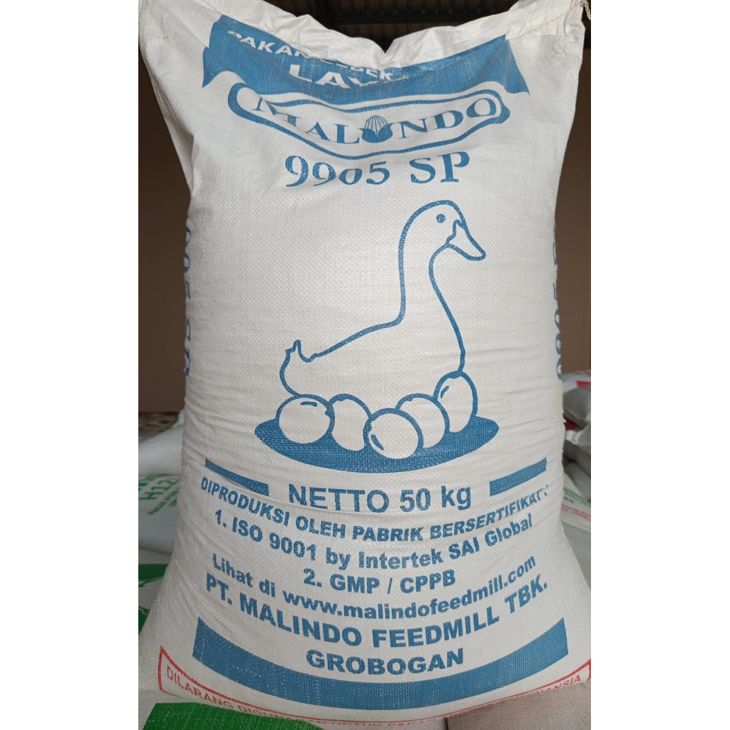 PAKAN JADI BEBEK PETELUR 9905SP REPACK 1KG