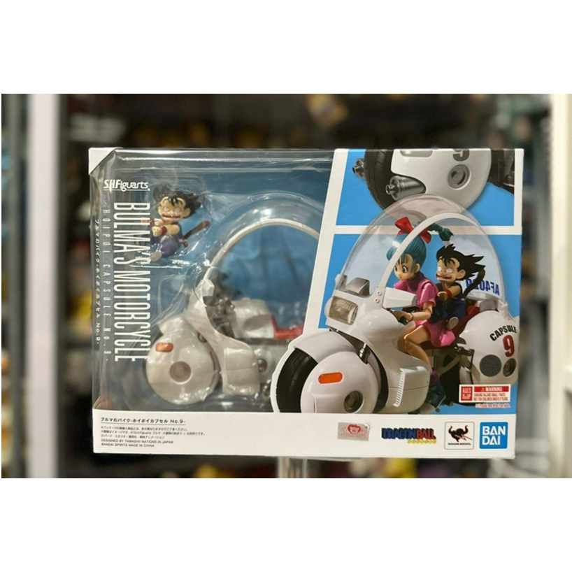 S.H.Figuarts SHF BULMA MOTORCYCLE HOIPOI CAPSULE DRAGON BALL SET