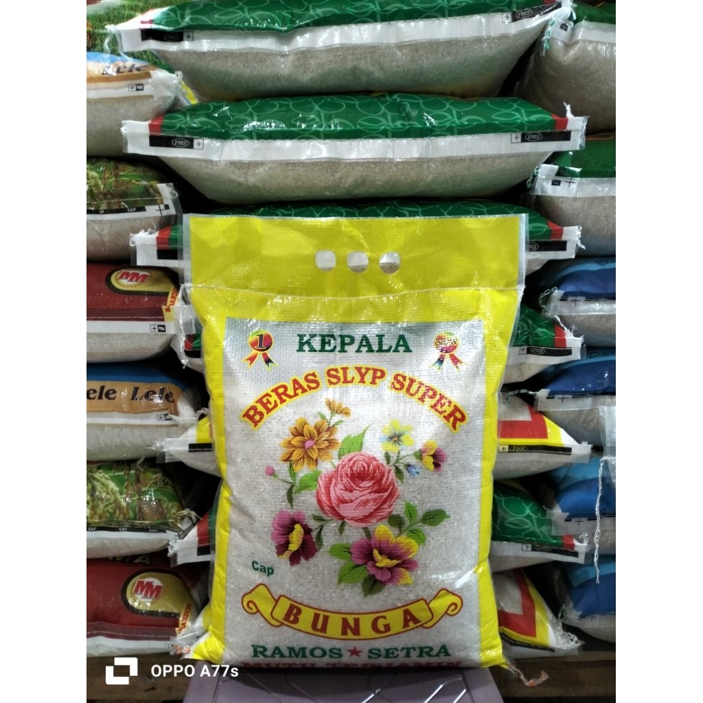BERAS CAP BUNGA SLYP SUPER,premium super 2
