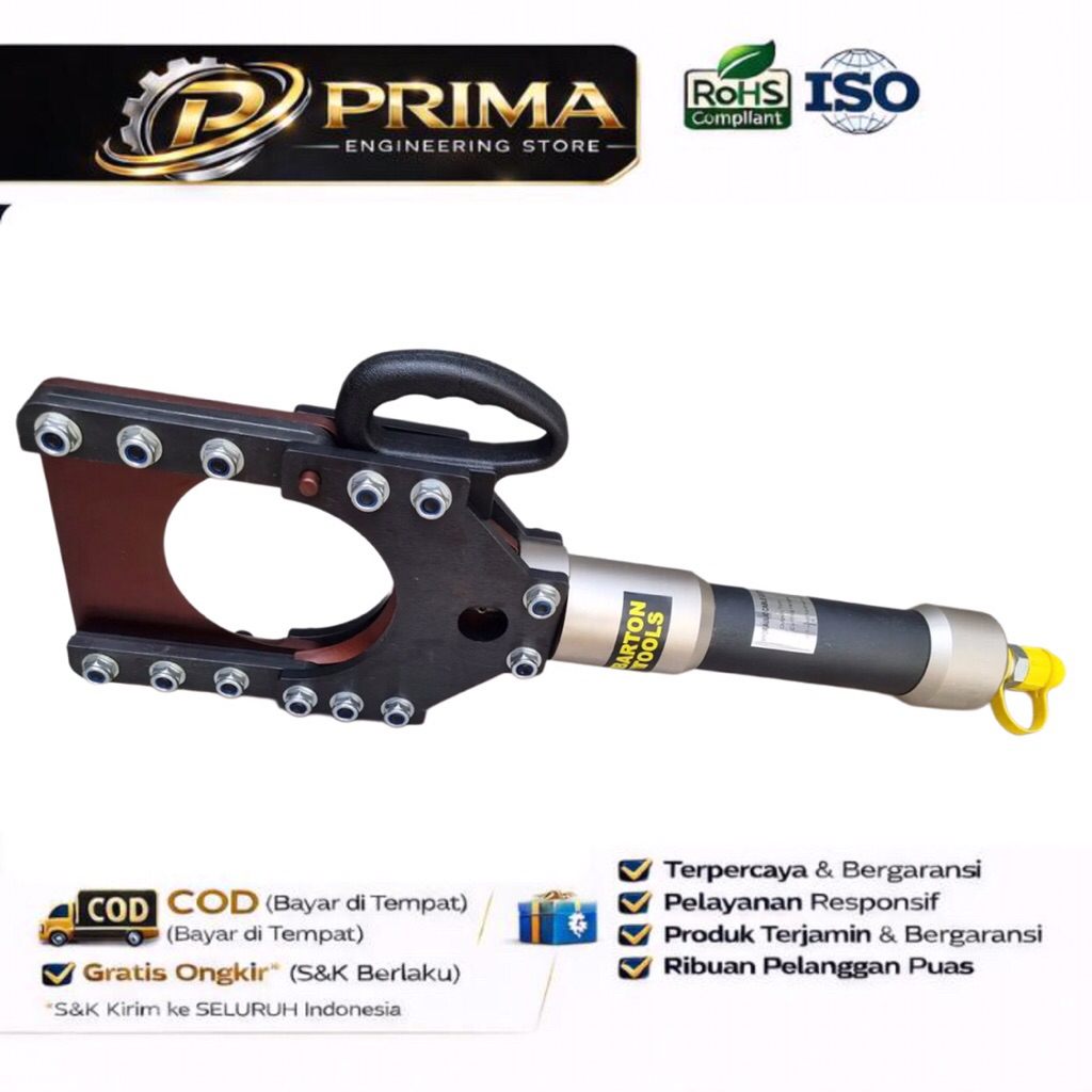 132mm Hydraulic Cable Cutter Head  CPC-132H BARTON Kepala Tang Pemotong Gunting Kabel Hidrolik Alat 