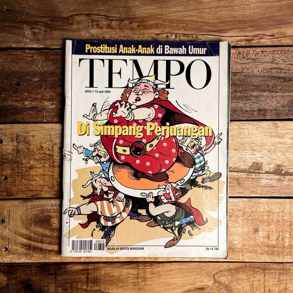 Majalah Berita Mingguan Tempo 7-13 Juni 2004 Di Simpang Perjuangan | Prostitusi Anak-anak di Bawah U
