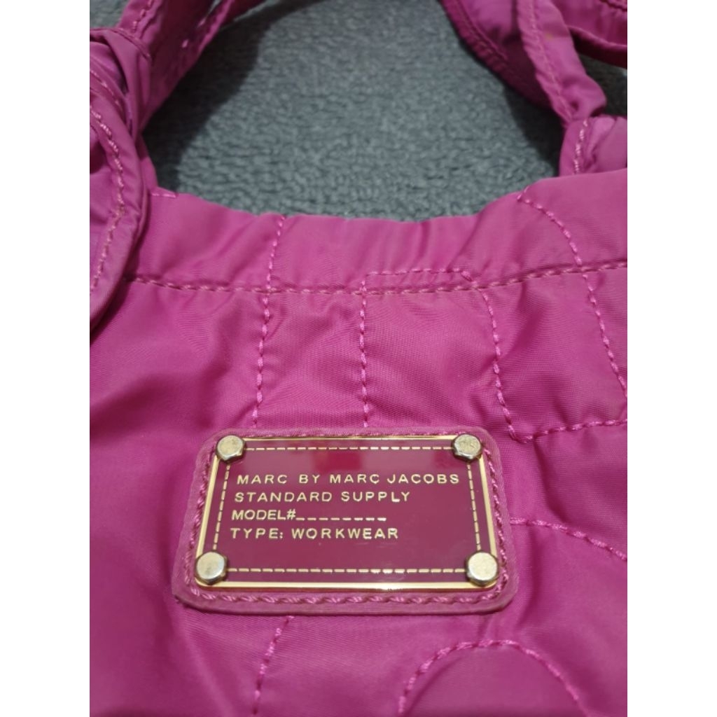 Preloved tas bahu MJ pink fuchsia