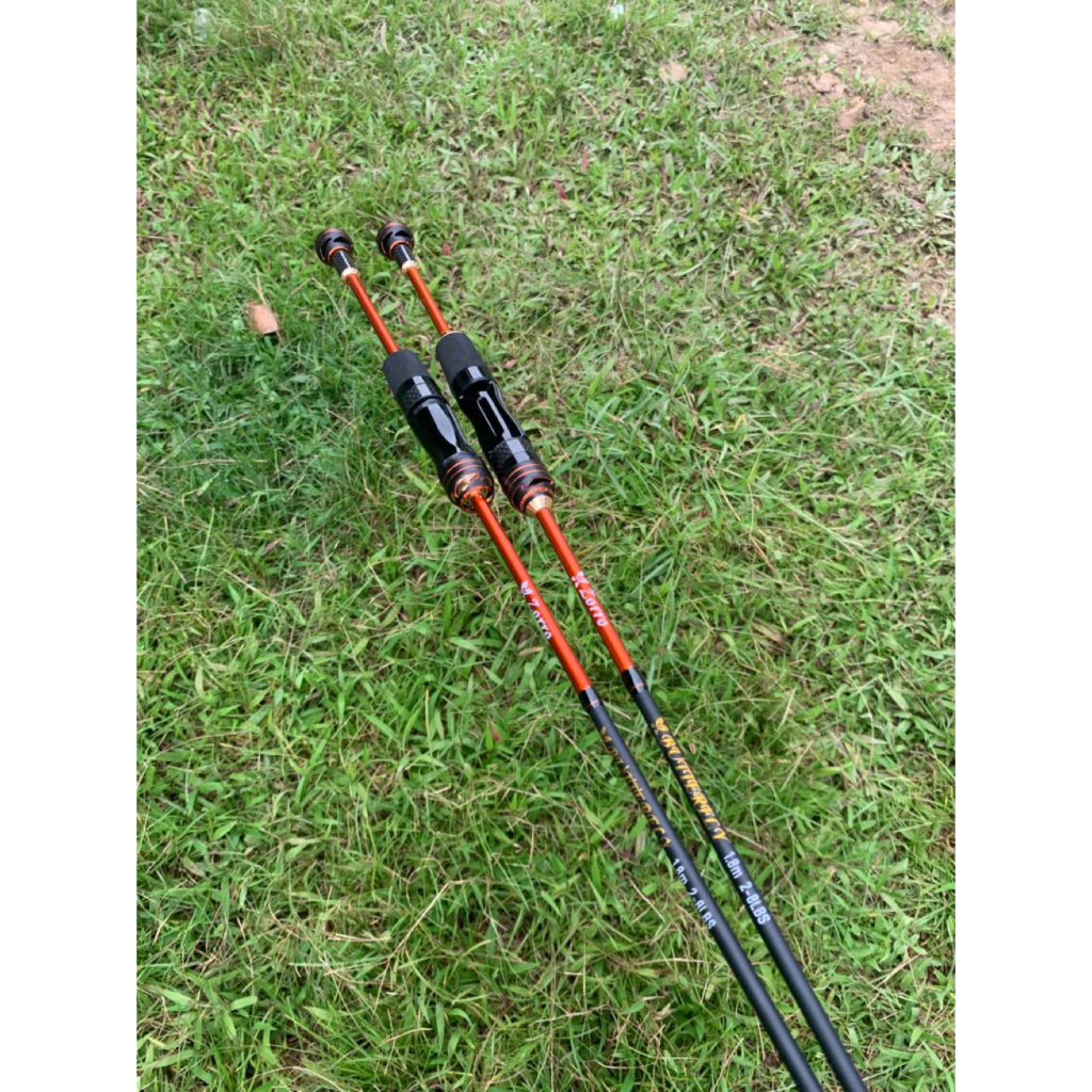 joran zorro Butterfly black orange carbon solid padat
