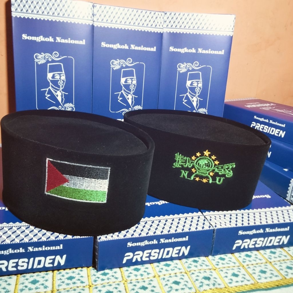 Peci Songkok Logo Bordir Menerima Pesanan Untuk Madrasah/ Pesantren dan Komunitas