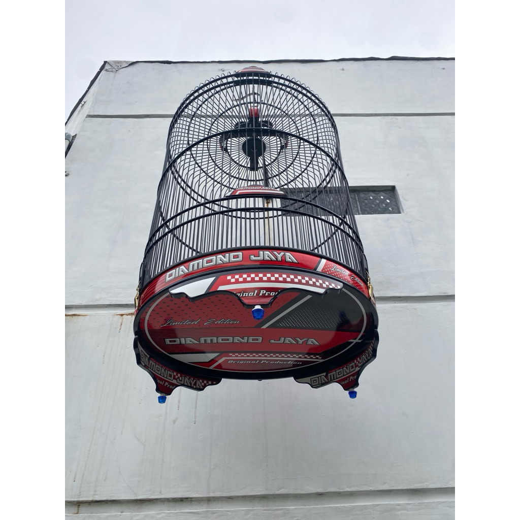 SANGKAR MURAI NO 2 DECAL TEBOK PVC ( FREE PACKING KAYU )