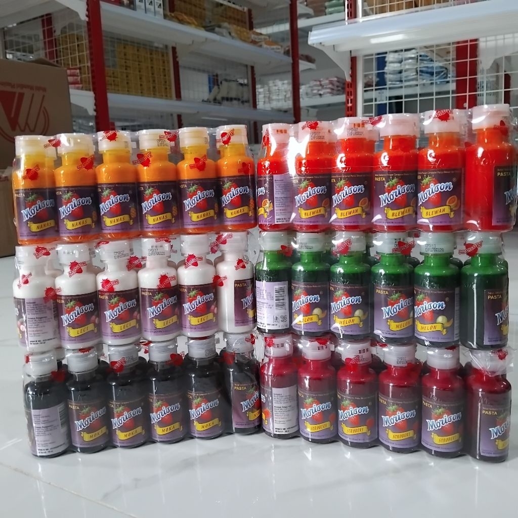 Pasta Perisa Morison 50ml - Rasa Otentik, Aroma Menawan, Pewarna Alami