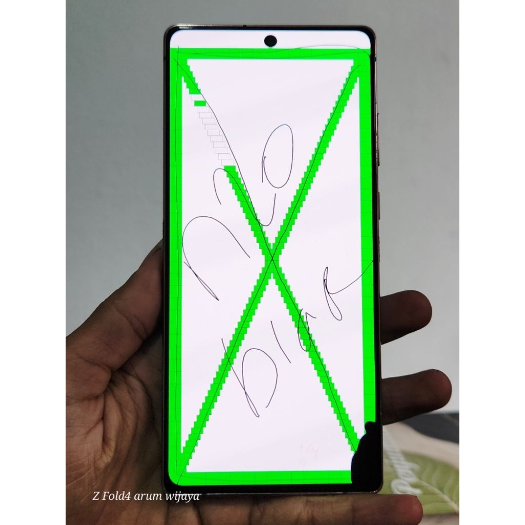 lcd samsung note 20 biasa original copotan