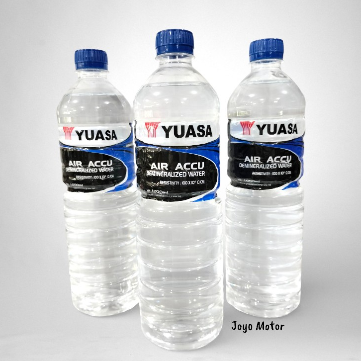 Air Aki Accu Yuasa 1 Liter Tambahan Air Aki Accu Basah Motor Mobil