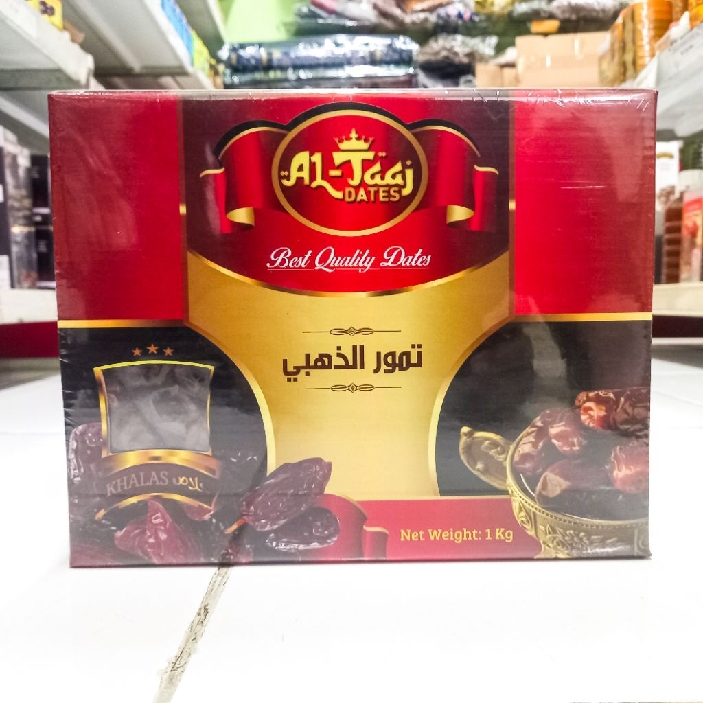 Al Taaj - Kurma Khalas Golden 1kg / altaaj dates