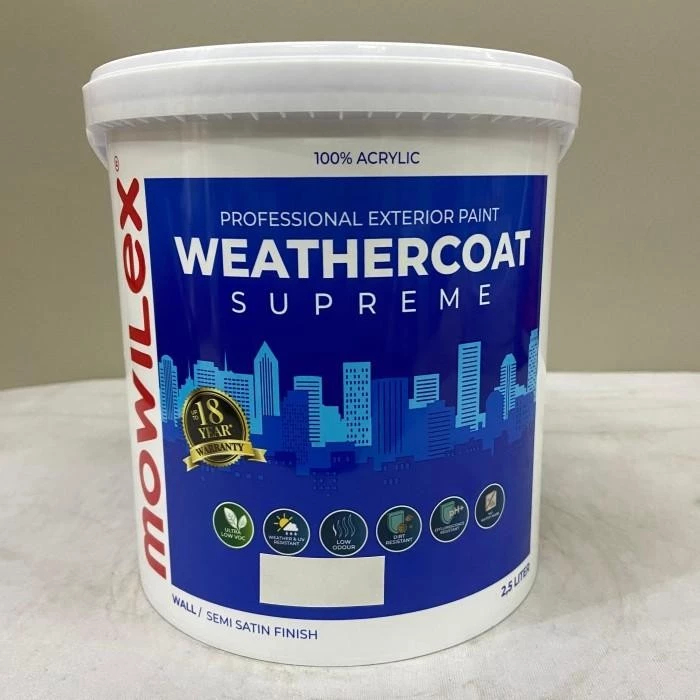 Mowilex Weathercoat Supreme Cat Tembok Eksterior