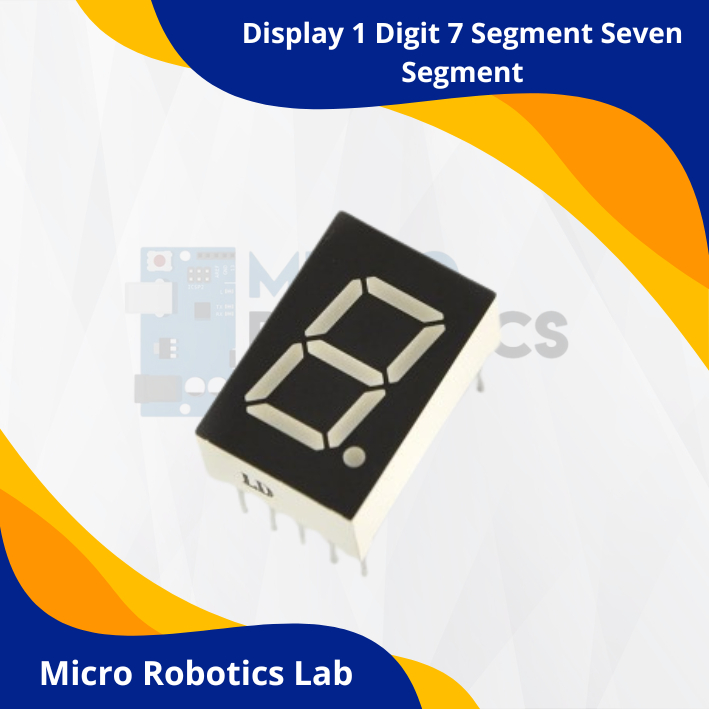 Display 1 Digit 7 Segment Seven Segment